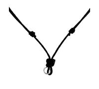 10 pcs. ofAdjustable Nylon Cord Necklace - Durable Black Rope Chain with Lobster Clasp for Pendants & Charms size 16-30 inches