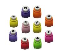 10 Pcs Paper Punch Handmade Hole Puncher Paper Craft Card Scrapbooking, DIY Paper Craft Tool for Adults