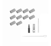 10 Pcs Parking Heating Filter Screen,Car Glow Plug Burner Strainer Parking Heater Air Diesel Heater | Automotive Diesel Parking Heater Burner Combustion Chamber Spare Parts, Diesel Heater Spares with 4 Pcs Repair Tools