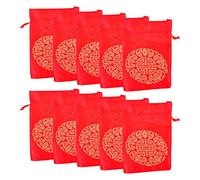 10 Pcs Peace Blessing Bags For Creative Wedding Candy Bag Brocade Bag Gift B Brocade Bags Bulk