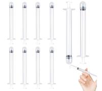 10 PCS Pessary Applicators for Women, Disposable Vaginal Applicators Individual Smooth Syringes for Lubricants Gels and Creams Portable Feminine Care Supplository Injector