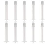 10 PCS Pessary Applicators Psrsonal Disposable Vaginal Applicators One-Time Lube Applicators for Giving Correct Greams Liquid Gel Delivery
