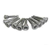 10 Pcs PH2 Drywall Screwdriver Bit 50mm for Gypsum Board, Chrome Vanadium Steel Drill Bits with Depth Limit Design, Compatible with Electric & Cord