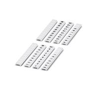 10 pcs - Phoenix Contact, LGS:GERADE ZAHLEN 2-20, ZBF 5 Zack Marker Strip Flat