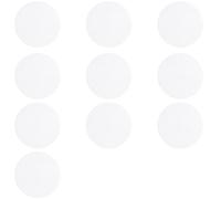 10 Pcs Plastic Canvas Sheets 20cm White Round Mesh Sheets Blank Rug Hooking Mesh for Crafts, Embroidery and Cross Stitch
