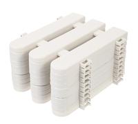 10 Pcs Plastic Lawn Edging Fences -Garden Border Landscape Edging for Outdoor Decoration Flexible and Easy to Install Perfect for Flower Beds and Pathways
