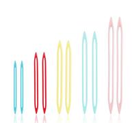10 Pcs Plastic Sewing Needles, Blunt Point Large Eye Yarn Needles for Hand Sewing Tapestry Weaving Darning Needle for Thick Bulky Yarn Crochet Supplies and Accessories(Multicolor)