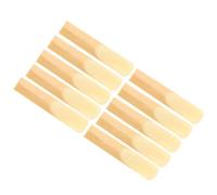 10 Pcs Portable BB Tenor Saxophone Reed Durable Hardness 3.0/3.5 Woodwind Instrument Parts Saxophone Repair Parts (Color : Strength 3.5)
