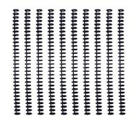 10 Pcs Practical Comb Binding Spines Comb Bindings 30 Rings Spirals Binding Coils for Student Teacher Binder Combs and Spines Easy to Open