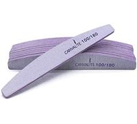 10 PCS Professional Nail Files Double Sided Emery Board(100/180 Grit) Nail Styling Tools Pet Grooming Tools for Home and Salon Use