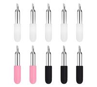 10 Pcs Replacement Blades for Cricut Joy, Includes 5Pcs 45° Standard Fine Point Blades + 3Pcs 60° Deep Cut Blades + 2Pcs 30° Shallow Cut Blades, Vinyl Plotter Blades for Cricut Joy Only