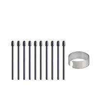 10 Pcs Replacement Tips Nibs Compatible with Wacom One Standard Pen (2023 Edition) for Wacom One 13 touch (DTH134) / 12 (DTC121) / M (CTC6110) / S ( CTC4110), Black
