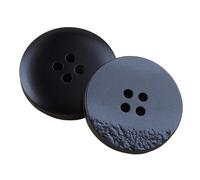 10 Pcs Resin Buttons Round Four-Hole for Sewing Projects, Color 1, 22mm