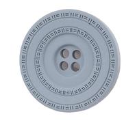 10 Pcs Resin Buttons with Four Holes, Round Wide Edge Decorative Buttons 15-30mm, Color 5, 25mm