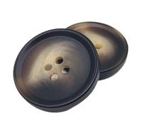 10 Pcs Resin Four-Hole Round Buttons for Sewing Projects, Color 1, 17mm