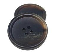 10 Pcs Resin Four-Hole Round Buttons for Sewing Projects, Color 2, 25mm