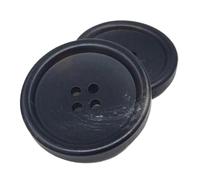 10 Pcs Resin Four-Hole Round Buttons for Sewing Projects, Color 3, 30mm