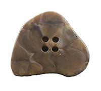 10 Pcs Resin Irregular Four-Hole Buttons for Sewing Projects, Color 2, 30mm