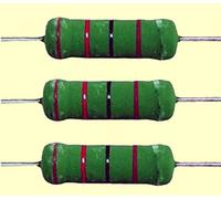 10 pcs. Resistance Speaker divider resistor 5W 1%6,5 x 19mm L<1uH to select