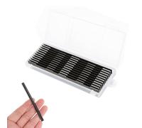 10 PCS Reversible Electric Planer Blades 82mm, Durable Stainless Steel Planer Blades with Two Cutting Edges, Precision Ground for dewalt planer blades， Bosch, Hitachi, Trend, Black Professional & DI