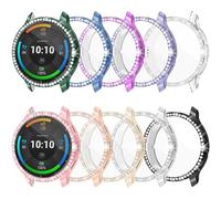 [10 Pcs] RICHONE Bling Cases Compatible with Garmin Venu 3S Watch, Soft TPU Diamonds Glitter Screen Protector for Venu 3s, Garmin Smartwatch Face Covers Frame Bezel Bumper Accessories for Women Men