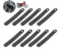 10 Pcs Rubber Cable Ties Cord Organizer Straps for Wire Management, Motorcycle ClutchLine Brake Ties for Travel Home Accessories