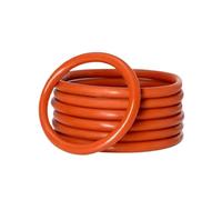 10 Pcs Rubber O-Ring, 48.6mm OD 45mm ID 1.8mm Width, VMQ Seal Rings Gasket