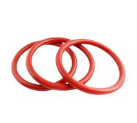 10 Pcs Rubber O Ring Seal 102 mm OD 96 mm ID 3 mm Width, Gasket Replacement Rings Suitable for Pneumatics Sealing Red, 102 mm X 3 mm