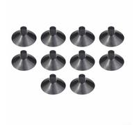 10 PCS Rubber Suction Cup Arrows, Rubber Arrow Suction Cups Set Soft Tips for Target Practice Outdoor Arrows Accessories for 7.6mm Arrow Shafts(Black)