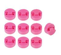 10 Pcs Rubber Violin Practice Mute Musical Instrument Accessories Suitable for Clear Tone Violin Tone Mute Rubber with Lower Volume