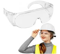 (10 pcs) Safety Glasses Protective Anti-Fog Vent Glasses Eye Protection Lab Work PPE Wear