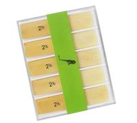 10 Pcs Saxophone Reeds Natural Durable Alto BE Saxophone Strength 2.5 Reeds Parts Saxophone Repair Parts