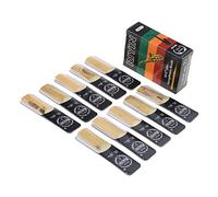 10 Pcs Saxophone Reeds Suitable For And Saxophones Strength 1.5; 2.0; 2.5; 3.0; 3.5; 4