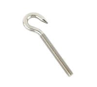 10 Pcs Screw Bolt Hook Stainless Steel M5 M6 M8 For DIY Tools(M6-40.0mm)