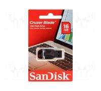 10 pcs : SDCZ50-016G-B35 - Pendrive, USB 2.0, 16GB, USB A, CRUZER BLADE