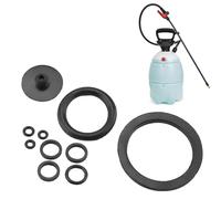 10 PCs Sealing Rings for Garden Sprayer, Rubber O Rings Kit Leak Proof Universal Washer for Faucet Pressure Plumbing Sealing Repair Garden Sprayer Accessories