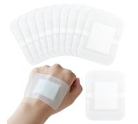 10 Pcs Self Adhesive Dressings, Non Stick Dressings for Wounds, Breathable Plasters, Extra Large Plasters, Adhesive Dressings, Sterile Dressings, Sterile Adhesive Dressings
