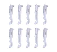 10 Pcs Sentro Knitting Machine Needles Replacement Knitting Machine Adapter Hanging Needle, White