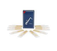 10 Pcs/Set Blue Box 2.5 Soprano/Alto/Tenor B Flat Saxophone Reeds Reed Woodwind Accessories (Color : Alto)