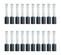 10 Pcs Sewing Machine Carbon Brush 5x5x12mm 250w Carbon Motor Brush Sewing Machine Replacement Parts Accessories