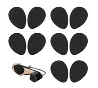 10 Pcs Shoe Pads,Self-Adhesive Sole Protector,Thickening Shoes Grips Anti Slip,Non-Slip Forefoot Sole Sticker Outsoles,Durable Rubber Shoes Grip Protectors,Universal Accessories for Ladies High Heels