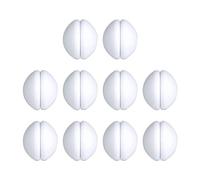 10 Pcs Shower Curtains Weights Tablecloth Clips Silicone Covered Rustproof Curtain Liner Weights Shower Curtain Clips