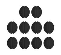 10 Pcs Shower Curtains Weights Tablecloth Clips Silicone Covered Rustproof Curtain Liner Weights Shower Curtain Clips
