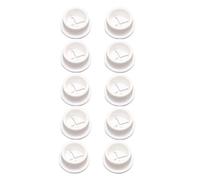10 Pcs Silicone Cable Cord Grommets for, White 20MM | Flexible Desk Grommet Rubber Cable Pass Through for Table Console Dustproof Hole Cover Desk