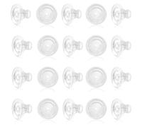 10 Pcs Silicone Earring Backs for Wire Earrings Locking Earring Backs for Studs/Droopy Heavy Earring Hypoallergenic and Comfort Rubber Earring Backs for Studs Safety Back Stoppers for Women Men