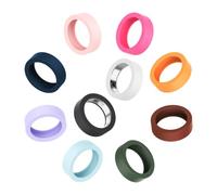 10 Pcs Silicone Ring Protective Case Cover for Oura Ring 5(L 10/11/12/13)
