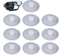10 Pcs Silicone Water Bottle Lid Plug Non Spill Bottle Lid Plug Silicone Straw Hole Grommets Dust- Proof Plugs Cap Protector