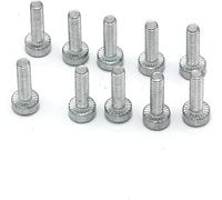 10 Pcs Silver 10PK Torx Spline Screw Bolt T27 M5X18 Fit for STIHL Chainsaw Weed Eater Strimmer 9022 340 1010, Chainsaw Accessories, Chainsaw Parts and Accessories