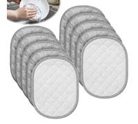 10 Pcs Silver Mesh Dish Cloths Multipurpose Wire Dishwashing Rags for Wet And Dry Double Side Non Scratch Wire Dishcloth Metal Scrubbing Pads for Cleaning Kitchen Dishes Sinks