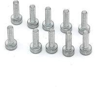 10 Pcs Silver Spline Screw Bolt Fit for STIHL Chainsaw Weed Eater Strimmer 9022 340 1010,Chainsaw Parts and Accessories,Chainsaw Accessories